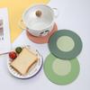 Desktop Insulation Pads Non-slip High Temperature Resistant Color Matching Table Protection Hot Pot Plate Stove