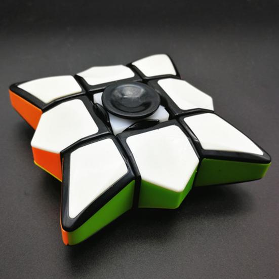 EDC Cube Spinner Гибкая красочная детская игрушка-спиннер для снятия стресса Cube Spinner для детей