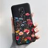 Чехол-крышка для ZTE Nubia RedMagic 7 Pro 5G Для Nubia RedMagic 7S Pro 5G Мягкий силикон Черный корпус Милый цветочный мультяшный корпус