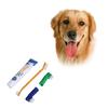 Pet Toothbrushes Set Dog Puppy Cat Toothbrush 1pcs Flavour Toothpaste +1pcs Two-head Toothbrush+2pcs