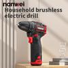 NANWEI Электрические отвертки 12 В Максимальный крутящий момент 50 Нм/ Размер патрона сверла 0,8-10 мм Интерфейс зарядки Type-C