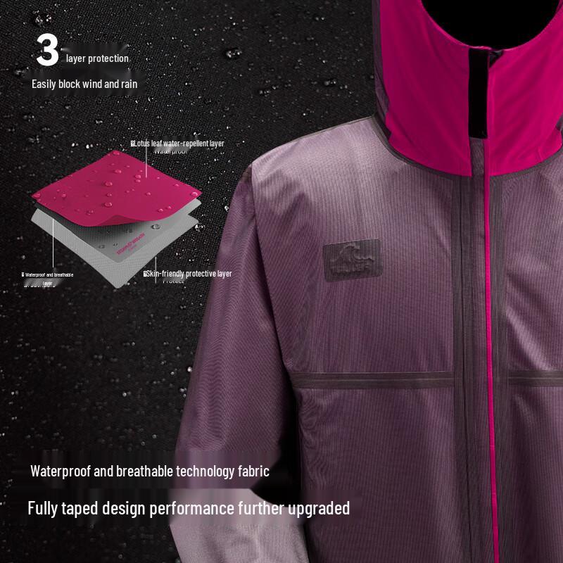 Pelliot Rock Shell Unisex Hardshell Hiking Jacket