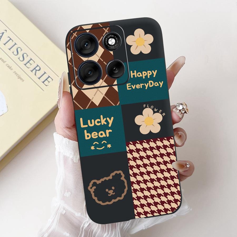 Чехол для Motorola Moto G56 G86 5G Цветок авокадо Мягкий силикон Funda для MotoG56 G 86 Ударопрочный Capa для Motog86 G 56