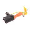 Bicycle Pump Nozzle Adapter Abs For Pump For Inflating Bicycles Balls Hose Adapter Dual Head Pumping Parts Accessories