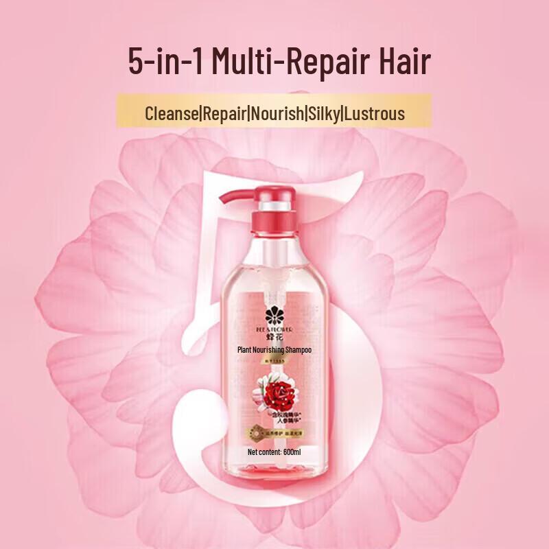 Bee&Flower Plant Nourishing Shampoo with Rose Essence