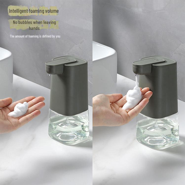Умный индукционный дозатор пенного мыла для рук: Бесконтактная автоматическая машина большой емкости