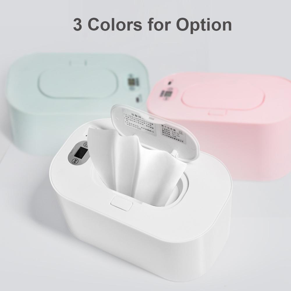 Подогреватель детских салфеток с цифровым дисплеем. Подогреватель детских влажных салфеток большой емкости. Диспенсер. Питание от USB.