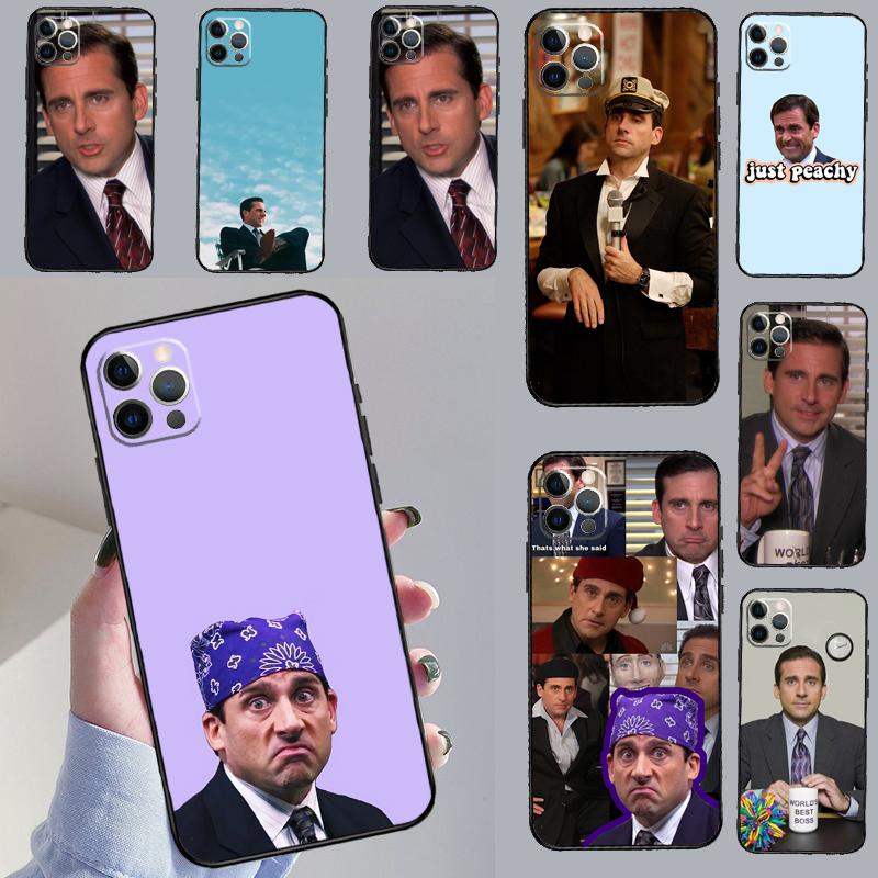 Michael Scott The Office Case For iPhone 16 Pro Max 14 13 12 11 15 17 Pro Max mini 15 16 Plus 16e 17 Air Phone Cover