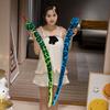 Glowing Snake Plush Toy Cartoon Stuffed Animal Doll Room Decoration Kids Gift