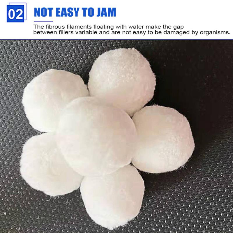 Фильтрующие шарики Чистящие шарики Волокно для очистки воды Оборудование для очистки бассейна для сточных вод