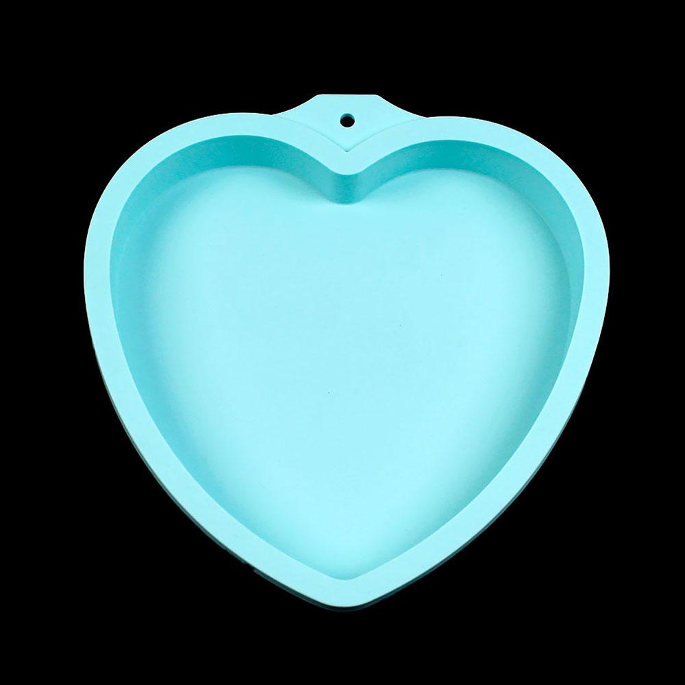 Silicone World 6/8-дюймовые силиконовые формы для тортов DIY Муссовый Радужный Многослойный Форма для торта Круглая Форма Сердца Форма для выпечки Инструменты для выпечки