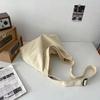 Large Capacity Canvas Crossbody Bag Retro Messenger Bag New Women's Shoulder Bag  Student