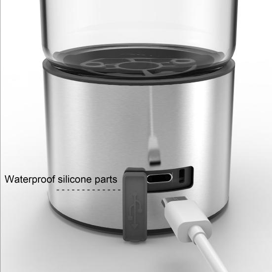 Генератор бутылки с водородной водой 460 мл Технология электролиза с ионной мембраной 3 минуты 2300+ PPB Перезаряжаемая чашка с водородной водой