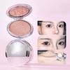 Fine Glitter Highlight Powder Delicate Monochrome Pearlescent Face Brightening Shimmer Powder Makeup
