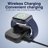 Портативное беспроводное зарядное устройство с функцией быстрой зарядки, магнитным присосом и многофункциональной защитой, зарядка часов Plug Play для iWatch 8 SE 7 6 5 4 3 2 1