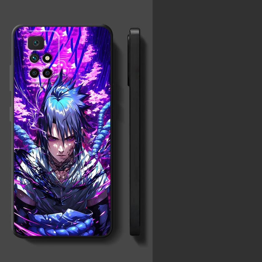 Cool N-Narutos Sasuke Case for Xiaomi Redmi A3 K40 K80 Pro 9 A4 10 13C A1 A2 Plus A5 14C 12C Black Soft Phone Cover