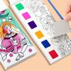 Children's Watercolor Painting Book, Children's Graffiti Picture Coloring Drawing Toys for Thanksgiving, Easter, Christmas Gifts