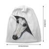 Geryhound Greyhounds Dog Peeping Whippet Унисекс Женские тонкие шапочки Уличная лыжная кепка Skullies Капот Шапка