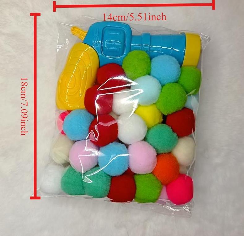 Interactive Launch Training Cat Toy Including Launcher and Bubble Ball Suitable It Is A Sports Toy That Promotes Love and Trust