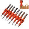 Woodworking Hex Shank Countersink Drill-Bit Salad Drill Step Drill-Bit Tools New