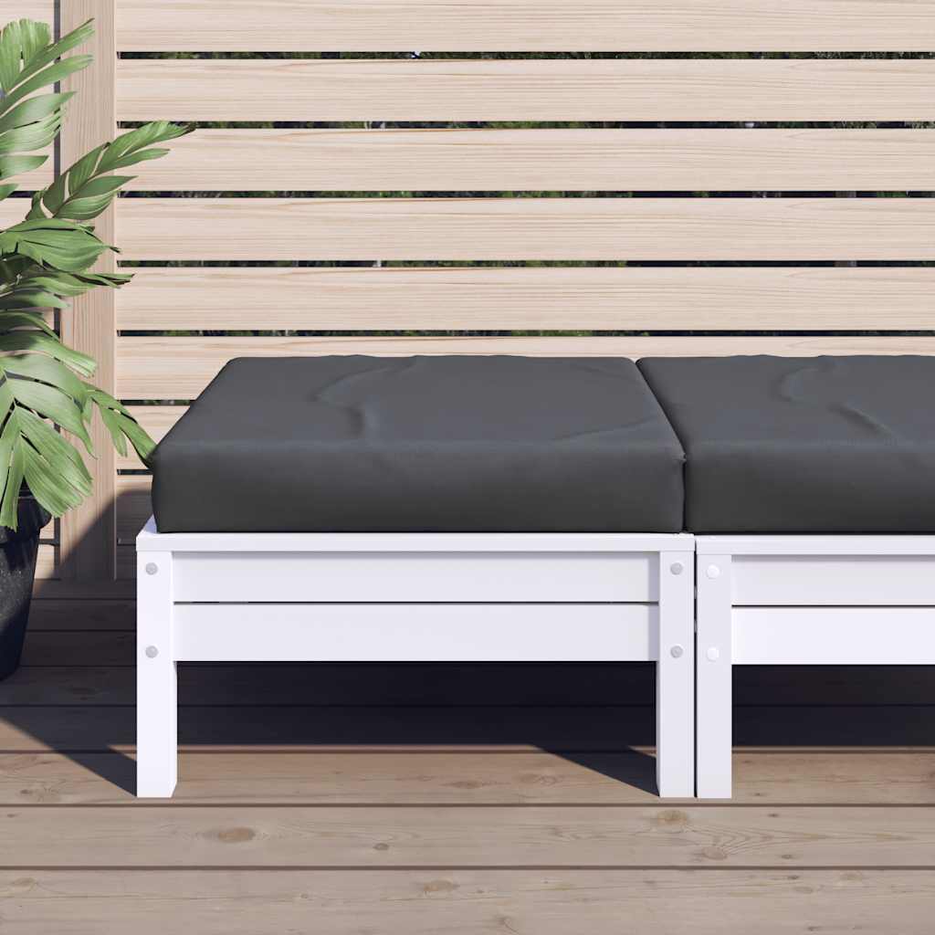 vidaXL Palettenkissen Anthrazit 60x60x9,5 cm Oxford-Gewebe