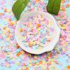 Hanmade DIY Decorative Material Glitter Sequin Creative 300Pcs Water Cup Jewelry Accessories Phone Case PVC Concave Type Round Medium Hole