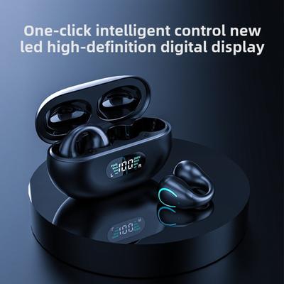 Новые беспроводные наушники-клипсы Bluetooth с шумоподавлением, безболезненные спортивные наушники-клипсы