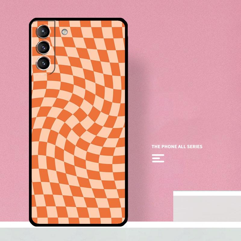 Проверьте чехол для телефона Orange Green Moss Twist для Samsung Galaxy S26 S23 Ultra S20 S21 S22 S24 S25 Plus S10 S25 FE Cover Coque
