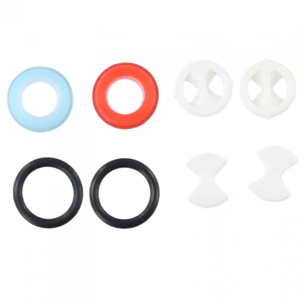 Аксессуары Комплект силиконовых шайб Доступен Керамические диски Керамические и резиновые фитинги