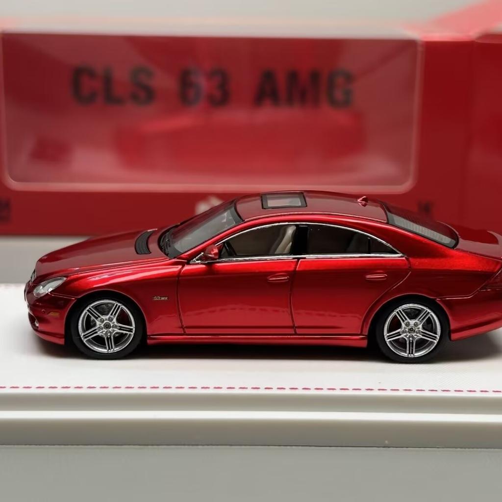 Новое в наличии Fh 1:64 Mercedes-Benz Cls 63 Amg Mk1 C219 Литой Миниатюрный Металлический Ограниченная Серия Украшения Mercedes Индивидуальные Игрушки Игрушка для Ребенка