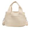 Women's Canvas Bag Multi-Pocket Handbag Single Shoulder Large Capacity Women's Bag Crossbody Bag