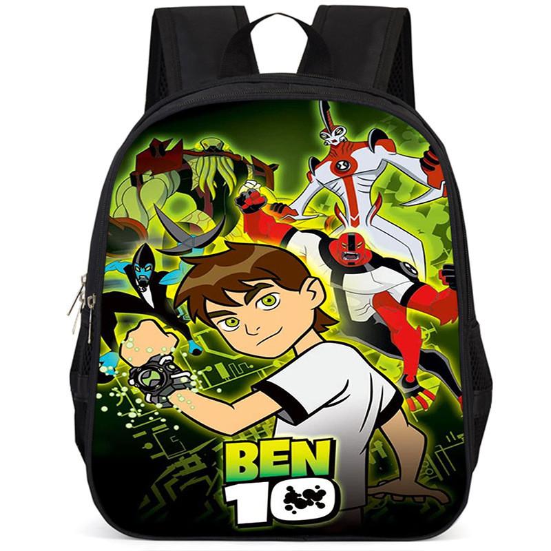 Школьный рюкзак Ben10, 15 дюймов, большой вместимости, легкий, из Оксфорда, для детей