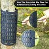 Tree Trunk Protector Vent Hole Design Expandable TPR Tree Bark Protector Guard Garden Wrap Green Plant Tool for Farm