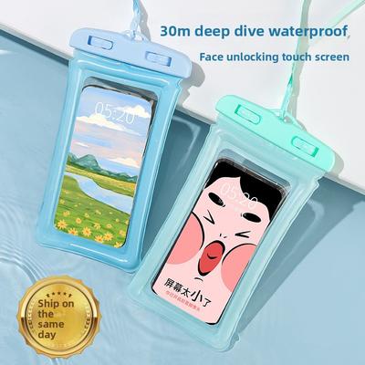 Водонепроницаемый чехол для телефона с сенсорным экраном и шнурком