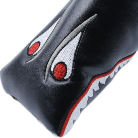 Чехол для гольф-паттера Пылезащитный Бархатная подкладка Износостойкий Изысканный узор Водонепроницаемый Искусственная кожа Чехол на головку гольф-клуба Гольф