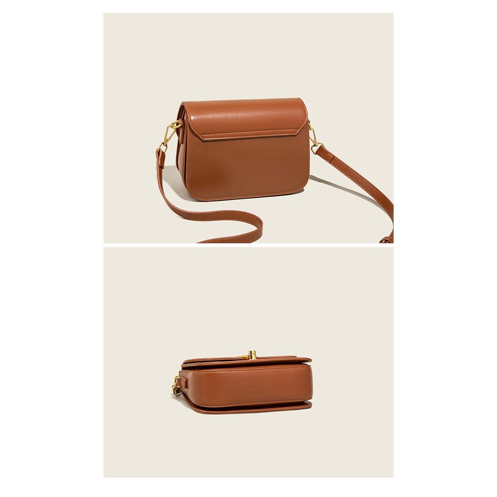 IELGY Summer Simple All-Match One-Shoulder Messenger Casual Tofu Bag
