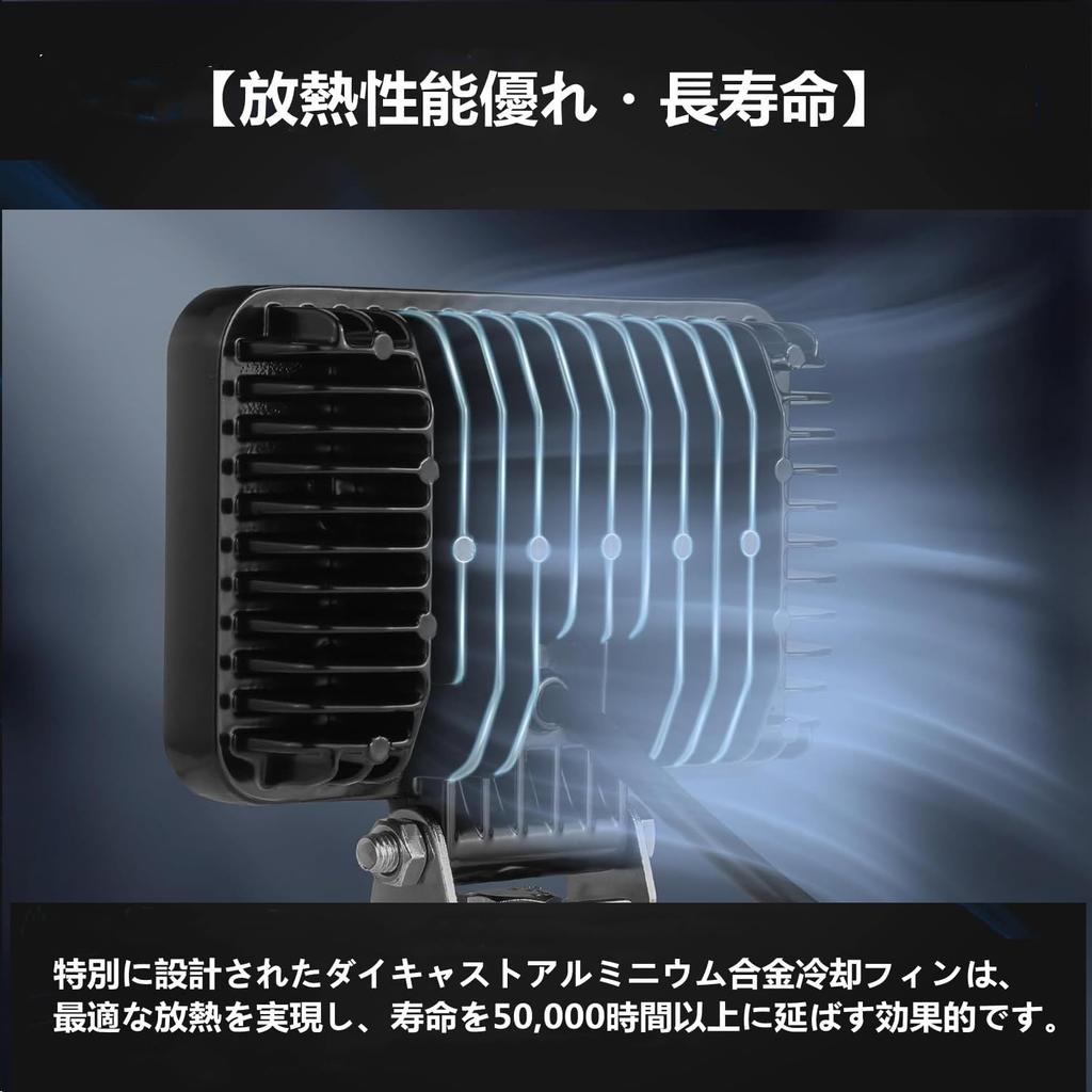 KAWELL 60W Work Light, Work Light, LED 12 V, Floodlight, Work Light, Car, LED