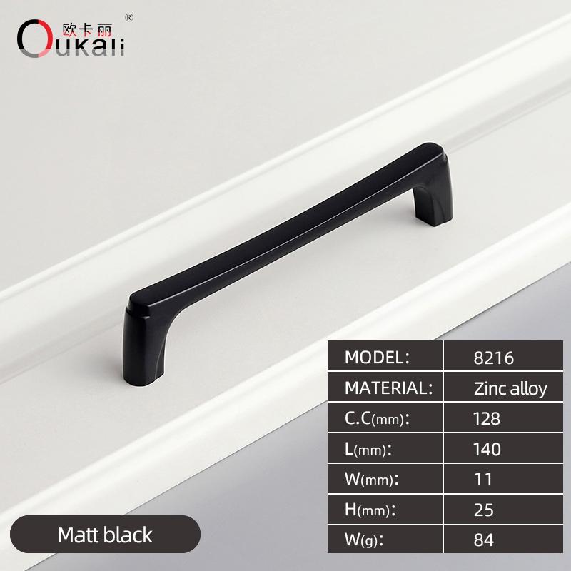 Oukali 96mm Zinc Alloy Push Pull Handles New Release Cabinet Drawer Kitchen Hardware Wardrobe Bedroom Bathroom Living Room