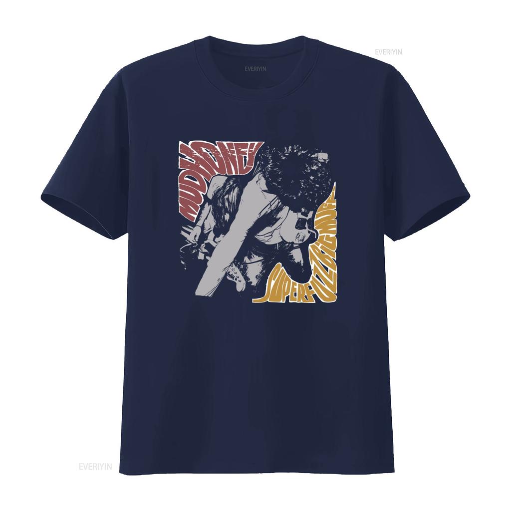 Cotton T Shirt Mudhoney Superfuzz Bigmuff Mark Arm Dan Peters Steve Turner Rock Band Print vintage Washed Soft designer clothes