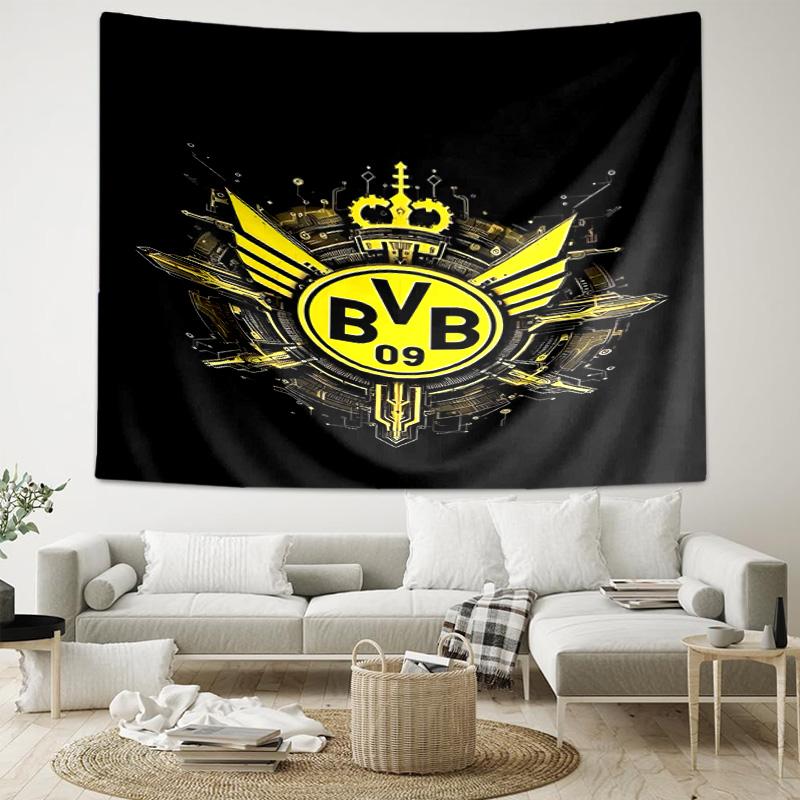 1pc Borussia Dortmund Tapestry, Living Room, Bedroom, Office, Party Decor, Ideal Festive Gift