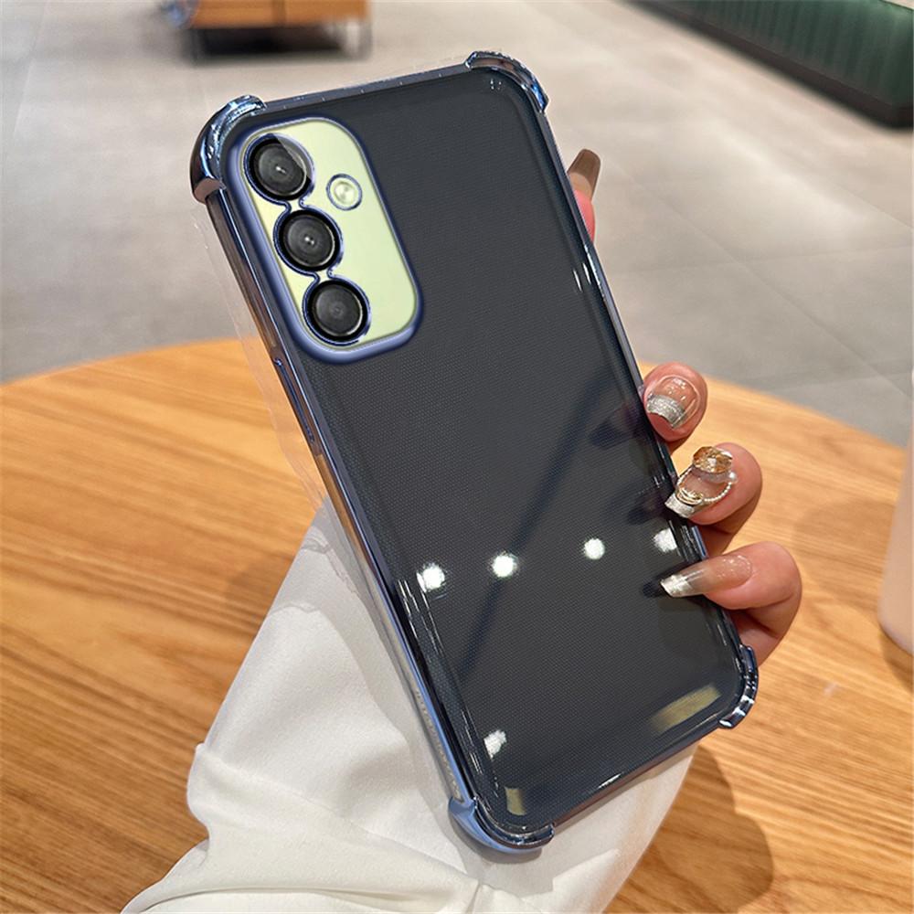 Transparent Shockproof Magnetic Stand Case For Samsung A55 A35 A25 A15 A05 A05S A14 A24 A34 A54 A04 Soft Silicone Phone Cover