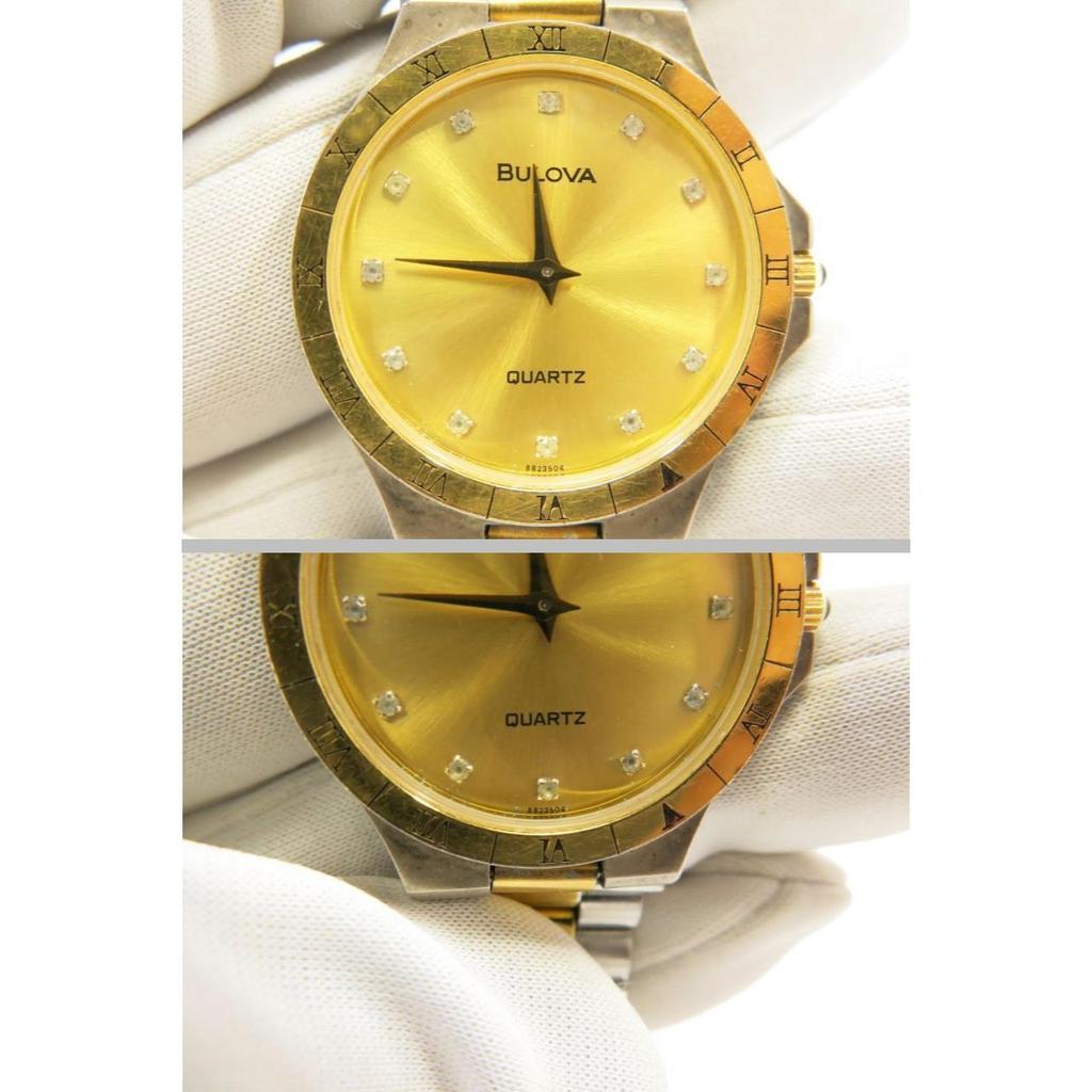 Б/у мужские кварцевые часы Bulova BULOVA 18714324