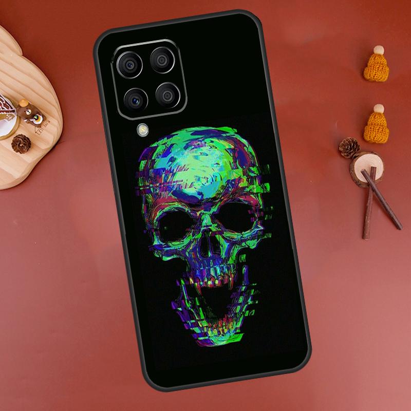Крутой Жуткий Чехол-Череп Для Samsung Galaxy M33 M21 M31 M16 M36 M56 M53 M13 M12 M32 M52 M15 M55 M14 M35 M34 M54