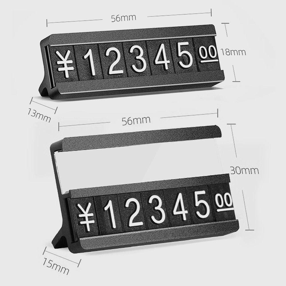 Metal Price Tag DIY Display Tag Simple Display Tag Rack  Jewelry