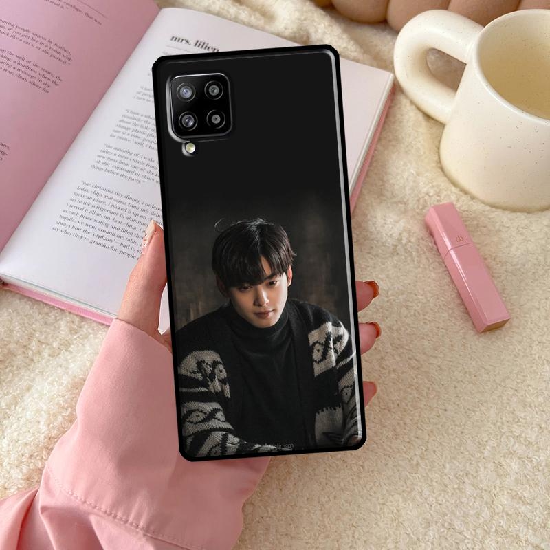 Cha Eun Woo Korean actor singer For Samsung Galaxy A54 A34 A14 A13 A52 A32 A12 A22 A72 A52S A33 A53 A73 A71 A51 Phone Case