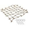 Hanging Net Woven Hammock For Squirrels Parrots Indoor Cage Resting Exercise Jute Rope 1Pcs