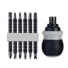 13 In 1 Household Multifunctional Strong Magnetic Screwdriver Bit Set Opening Repair Ratchet Nsulated Improvement