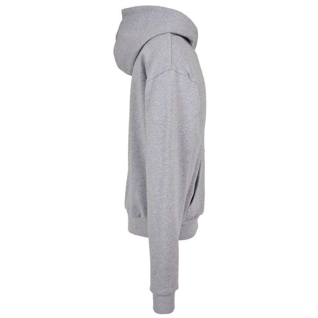 Build Your Brand Мужская сверхтяжелая толстовка с капюшоном на молнии