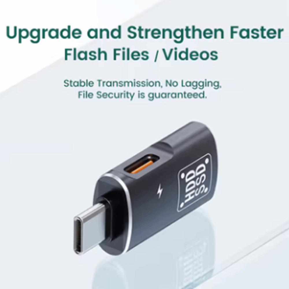 Адаптер Type-C на USB3.0 OTG 2 в 1 Высокоскоростной адаптер 2 в 1 Type-c Адаптер Type C OTG Путешествия