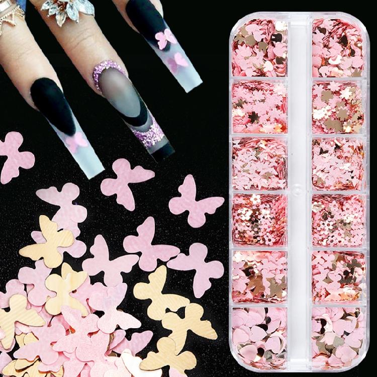 Блестящие Хлопья Сердечные Блестки Конфетти для DIY Изготовления Украшений Наполнители для Форм из Смолы Блестки Декорации для Маникюра для Поделок